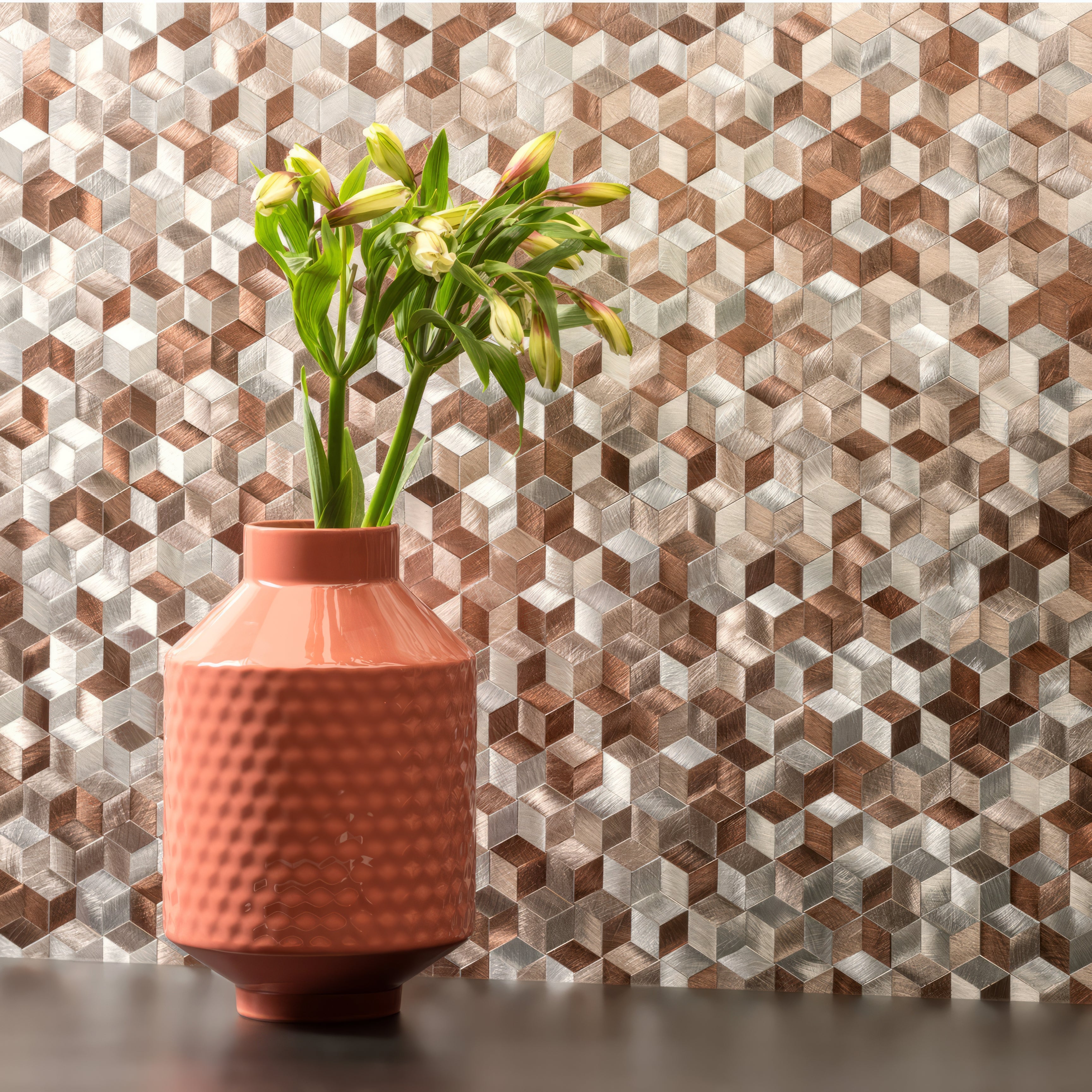 Stellar Aluminium Mosaic - Hyperion Tiles