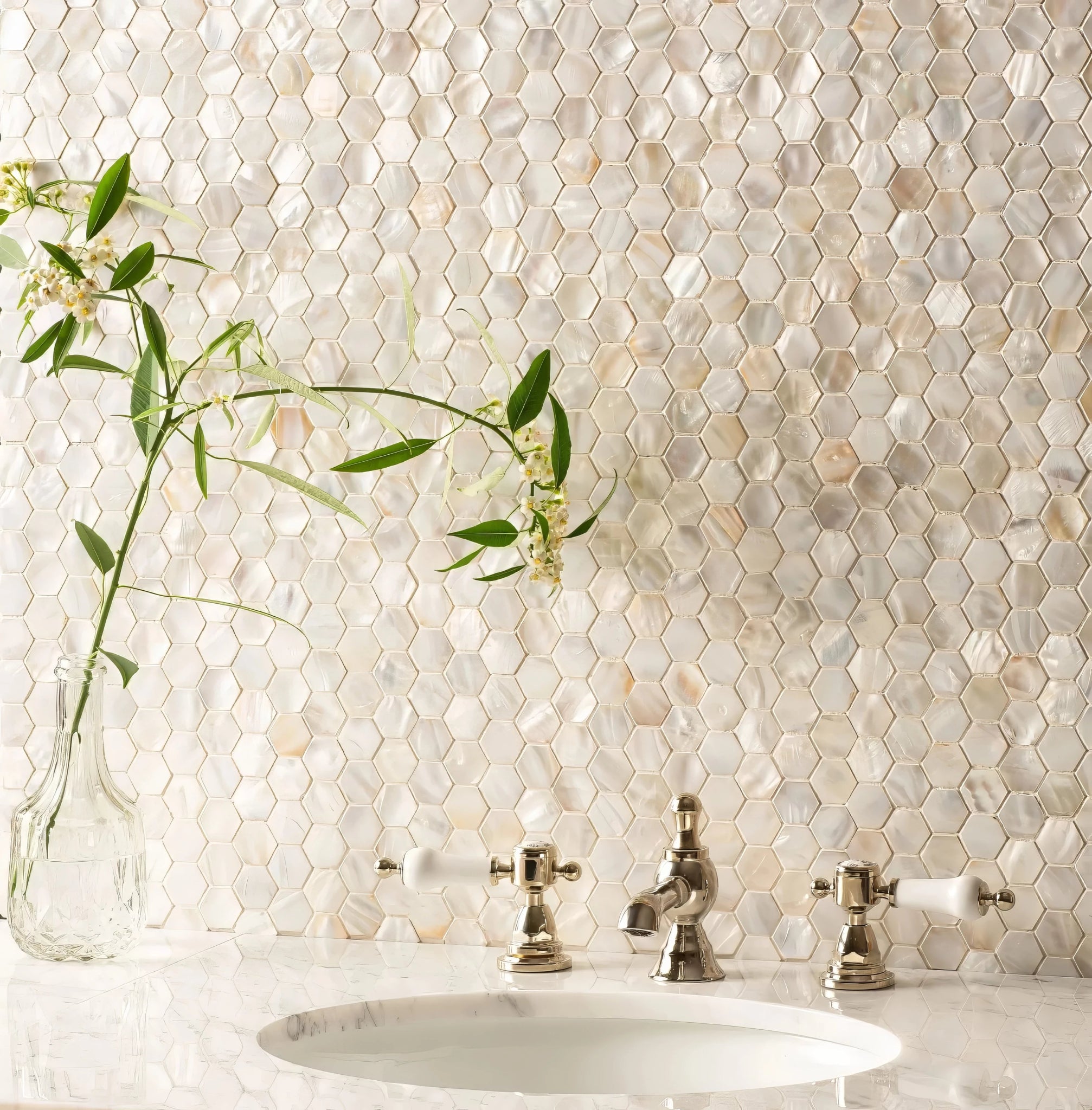 Hexagon Mosaic Tiles - Hyperion Tiles