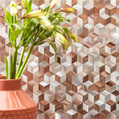 Astral Copper Aluminium Mosaic