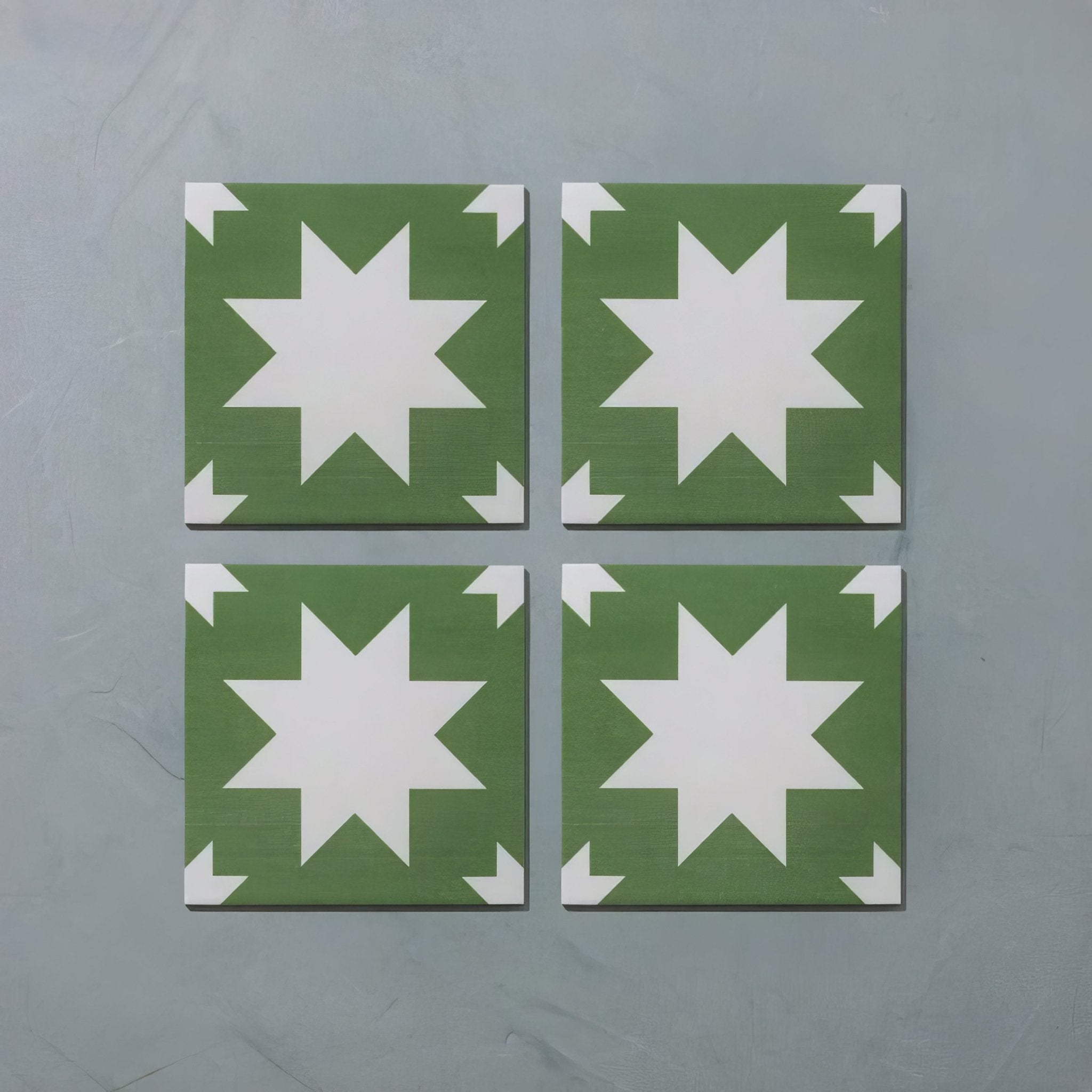 Bert & May Green Pradena Porcelain - Hyperion Tiles