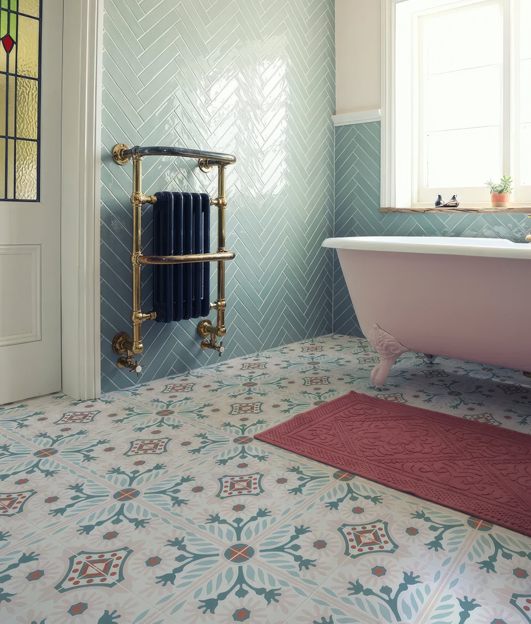 Carter Ceramic Mint - Hyperion Tiles