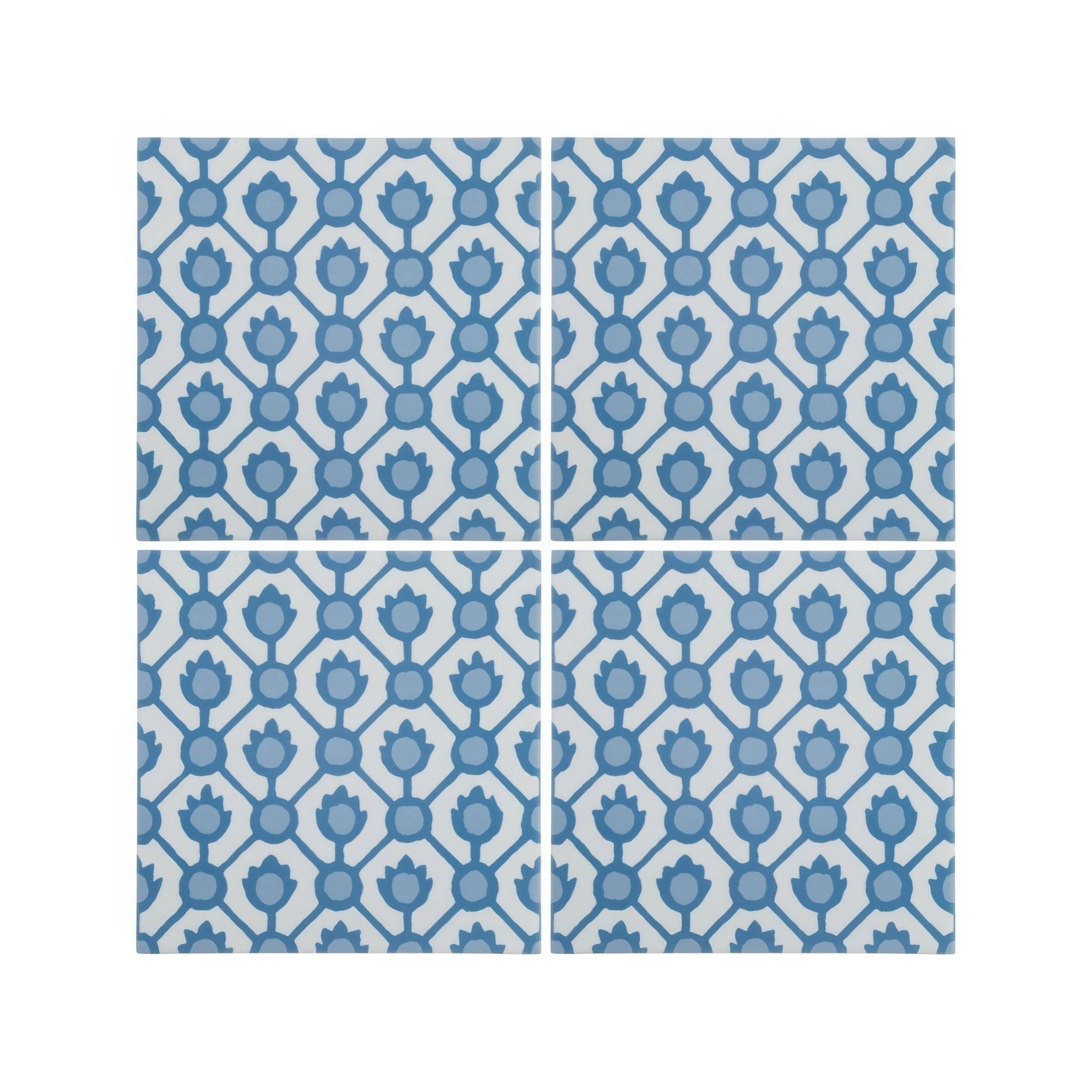 Designers Guild Jaal Sky Cobalt - Hyperion Tiles