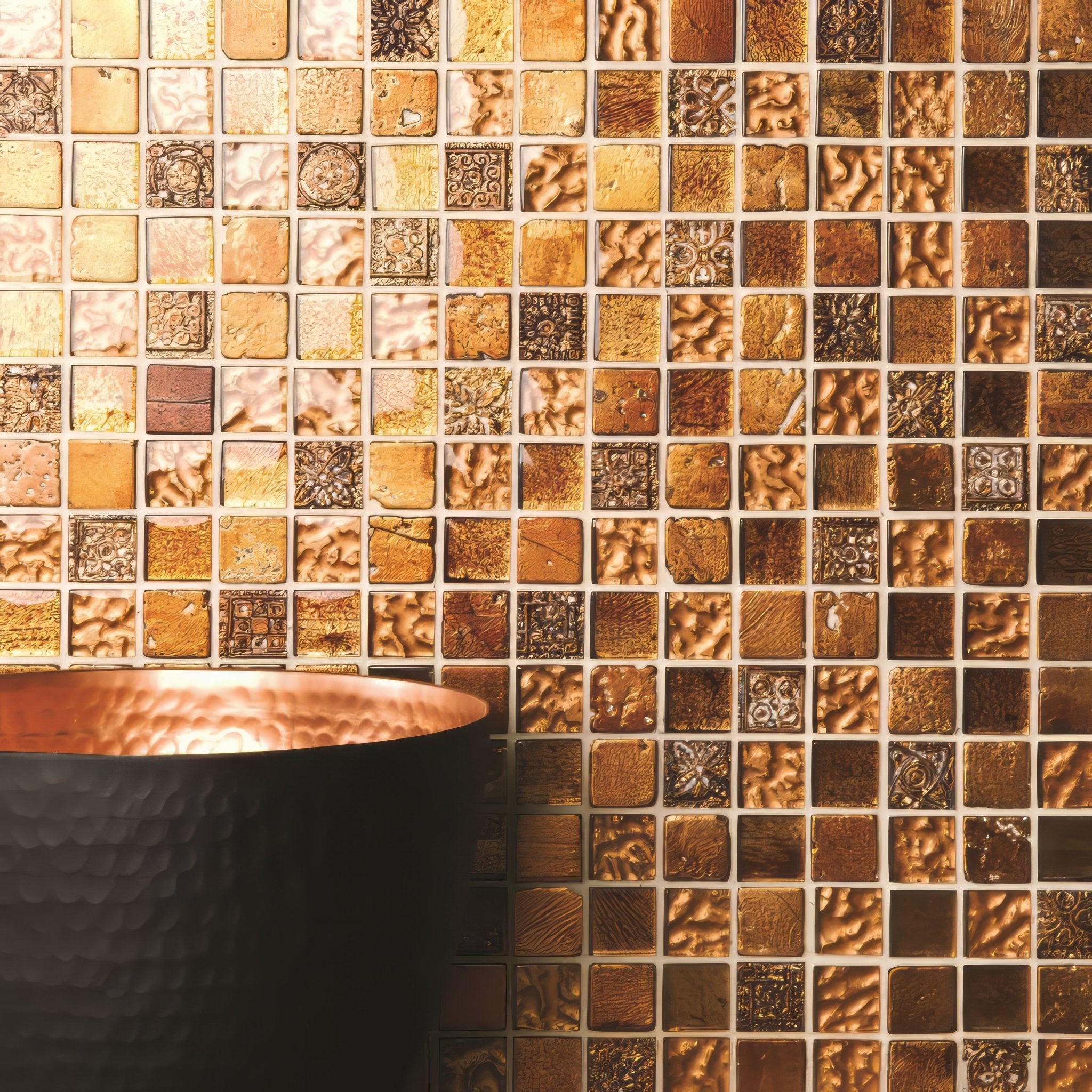 Desire Glass and Stone Mosaic - Hyperion Tiles