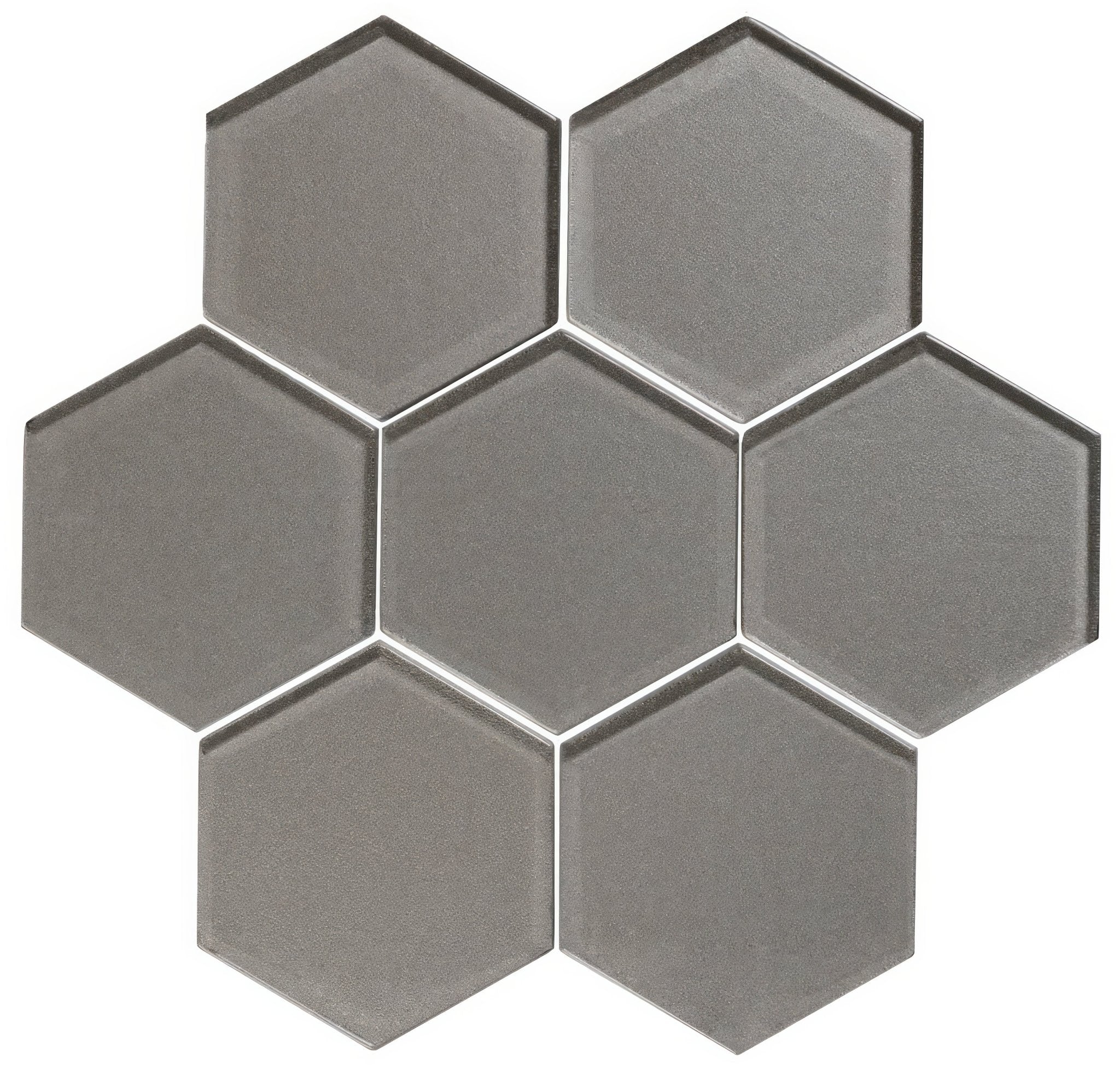 Dionysus Metallic Hexagon Mosaics - Hyperion Tiles