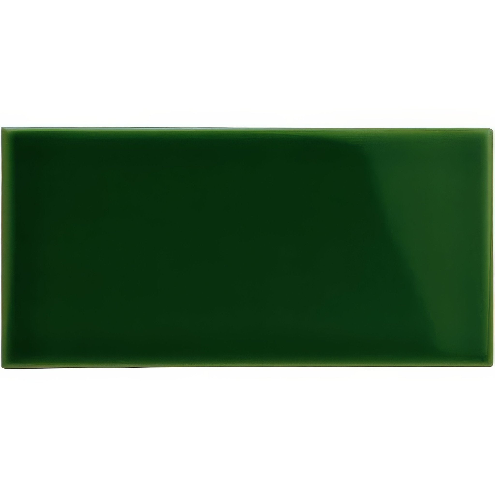 Edwardian Green Half Tile - Hyperion Tiles