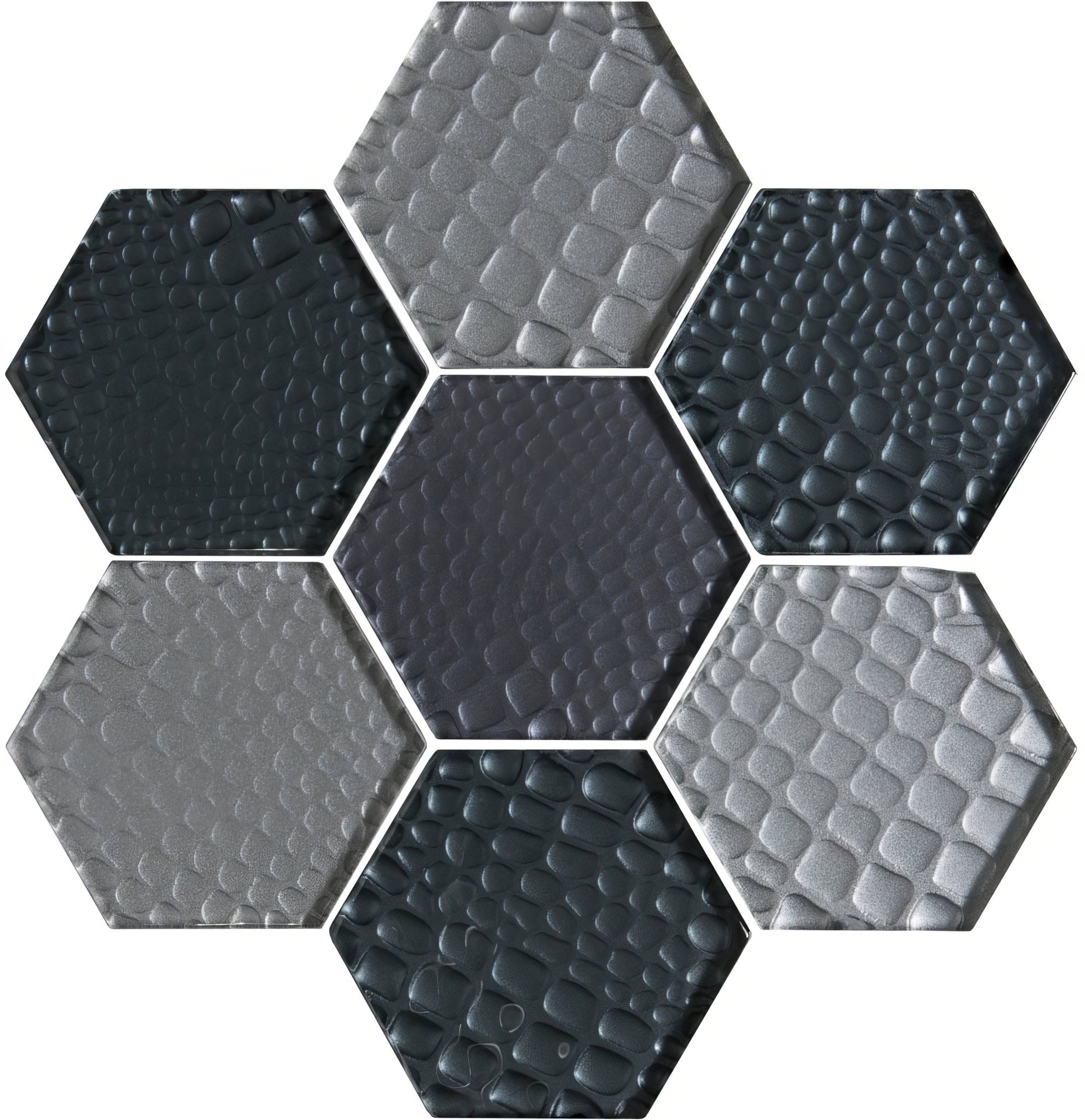 Futura Zirconia Hexagon Mosaic - Hyperion Tiles