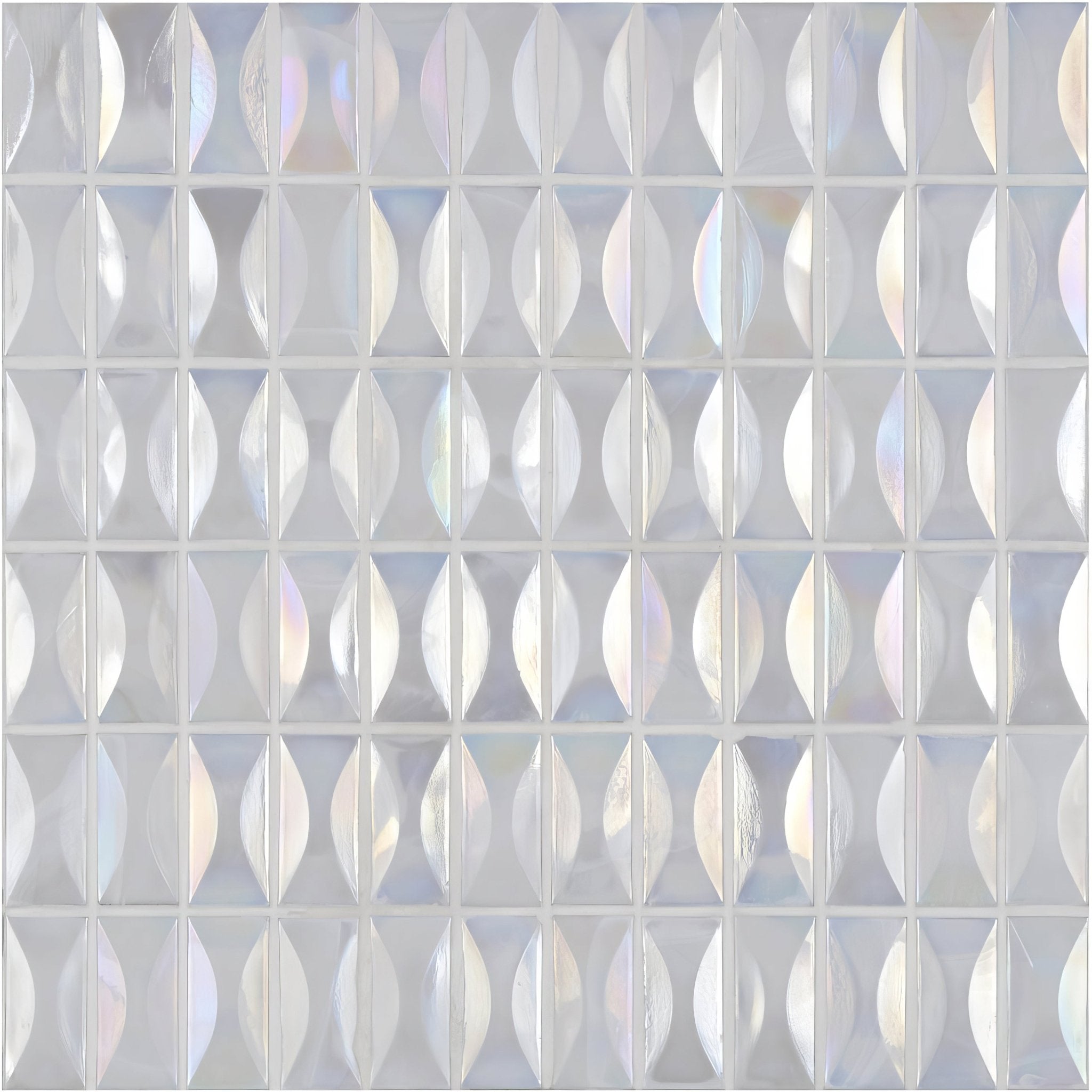 Ice Glass Iridescent Mosaic - Hyperion Tiles