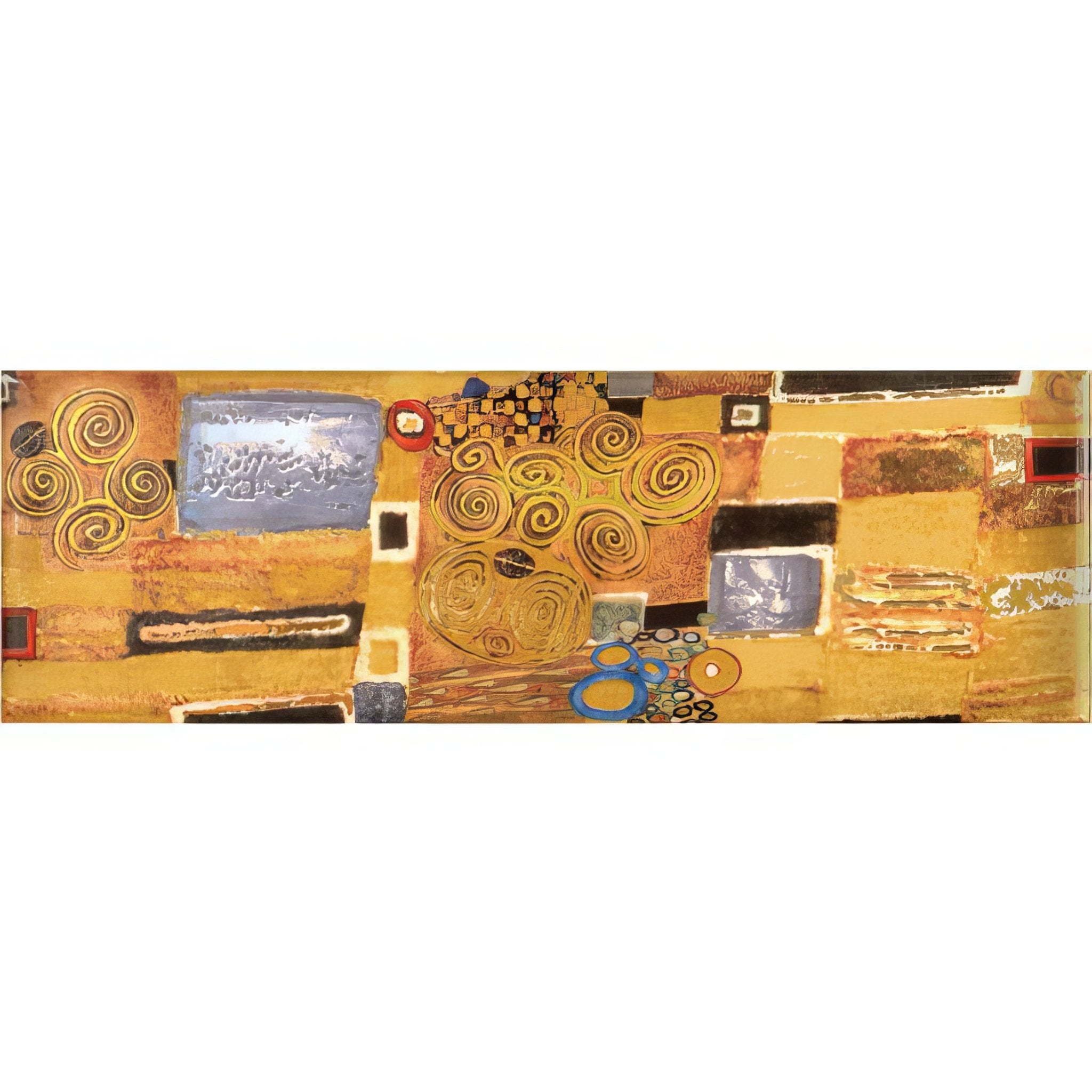 Klimt Border Contains pure Gold and Platinum - Hyperion Tiles