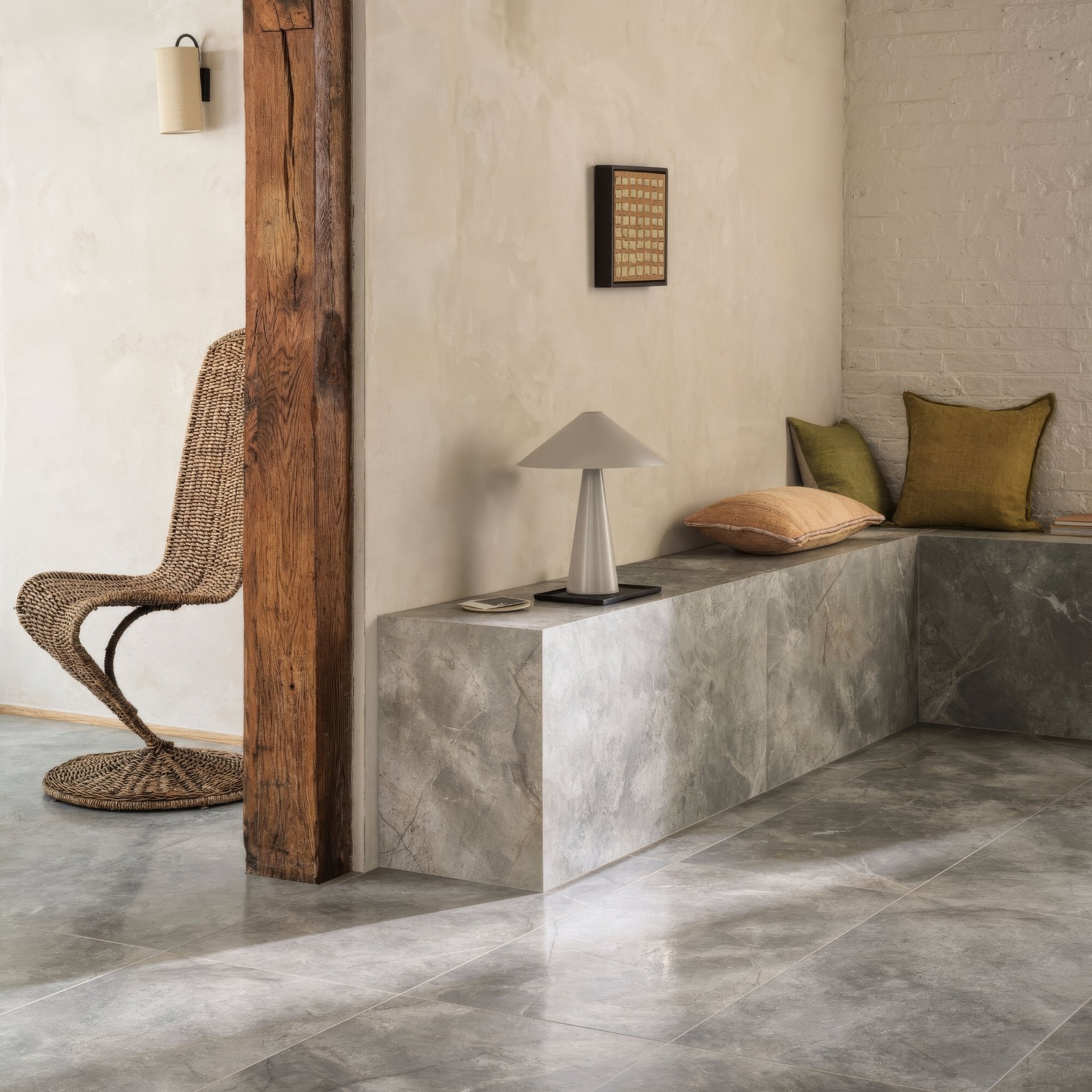 Lux Grey 60 x 120cm - Hyperion Tiles