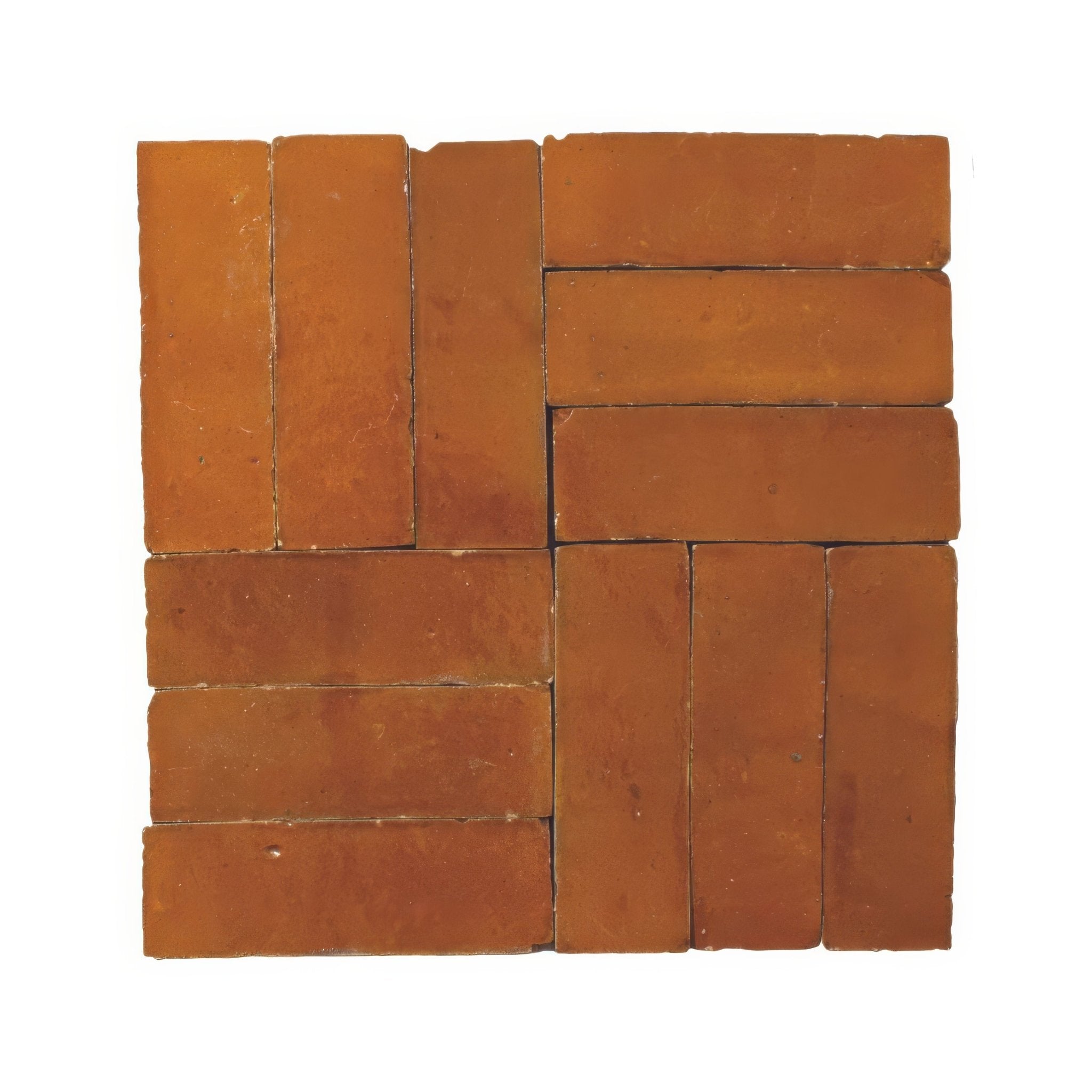 Medina Ochre Zellige Rectangle - Hyperion Tiles