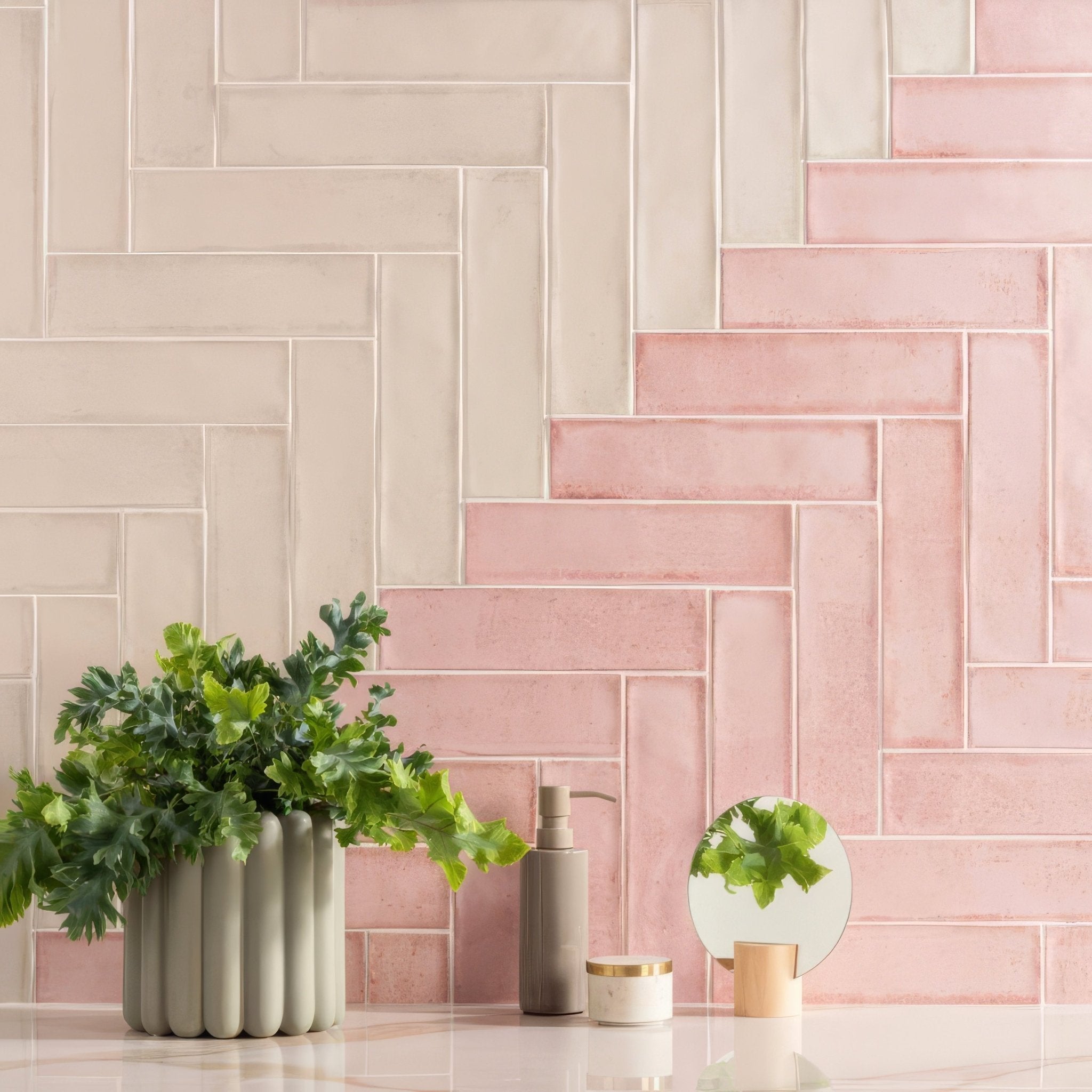 Montblanc Pink 30x7.5cm - Hyperion Tiles