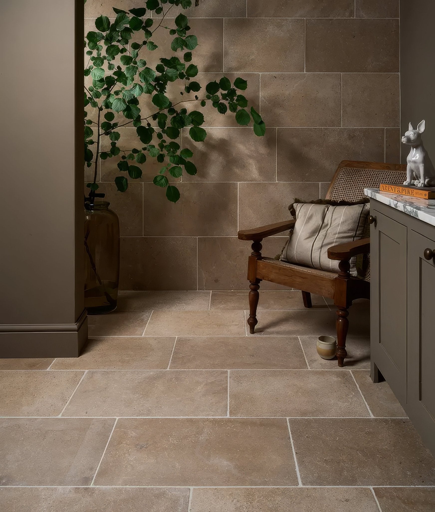 Portare Buscot Blend Limestone Tumbled Finish - Hyperion Tiles