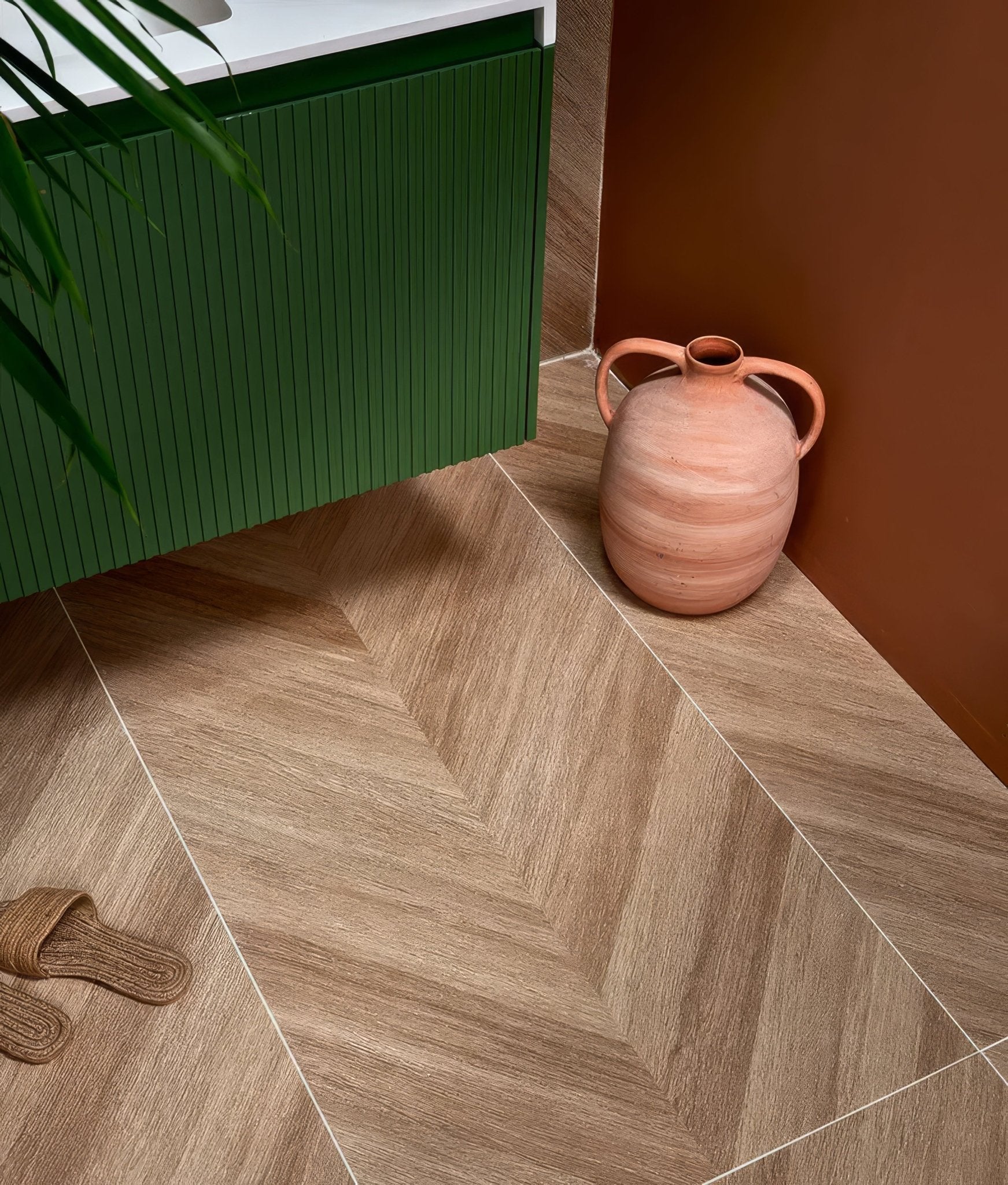 Portare Davos Chevron Porcelain Matt - Hyperion Tiles