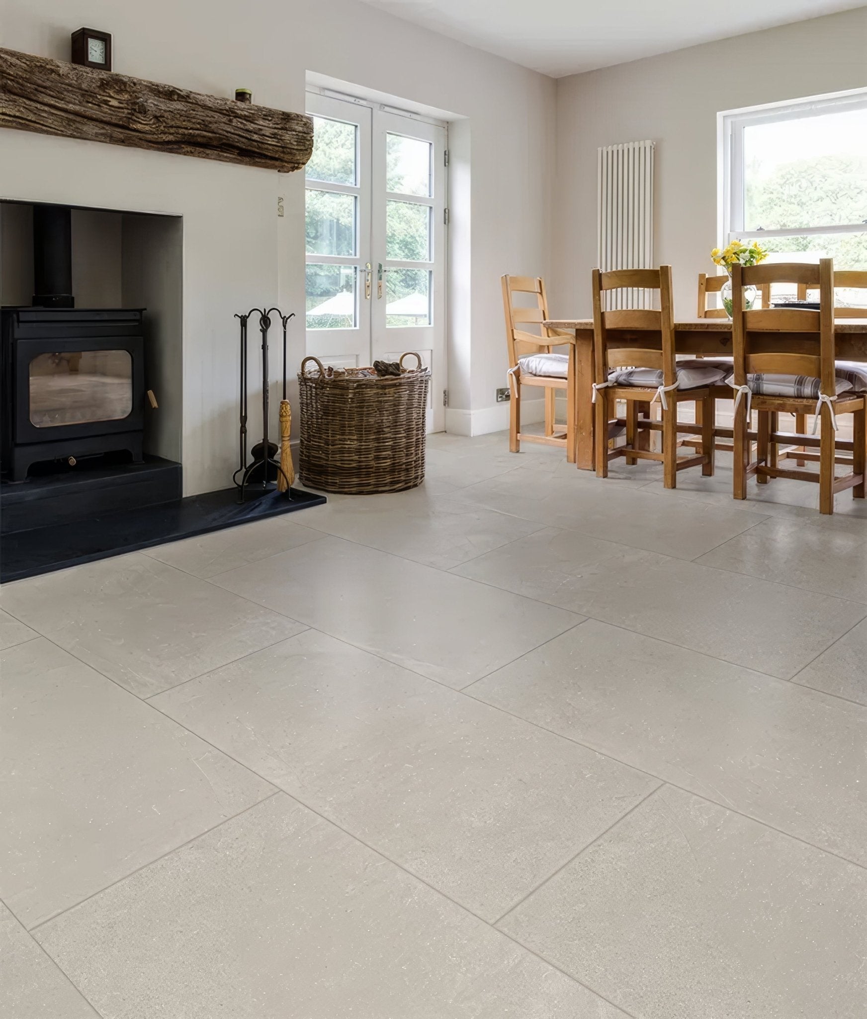 Portare Dorset Porcelain Grey 30 x 60cm - Hyperion Tiles