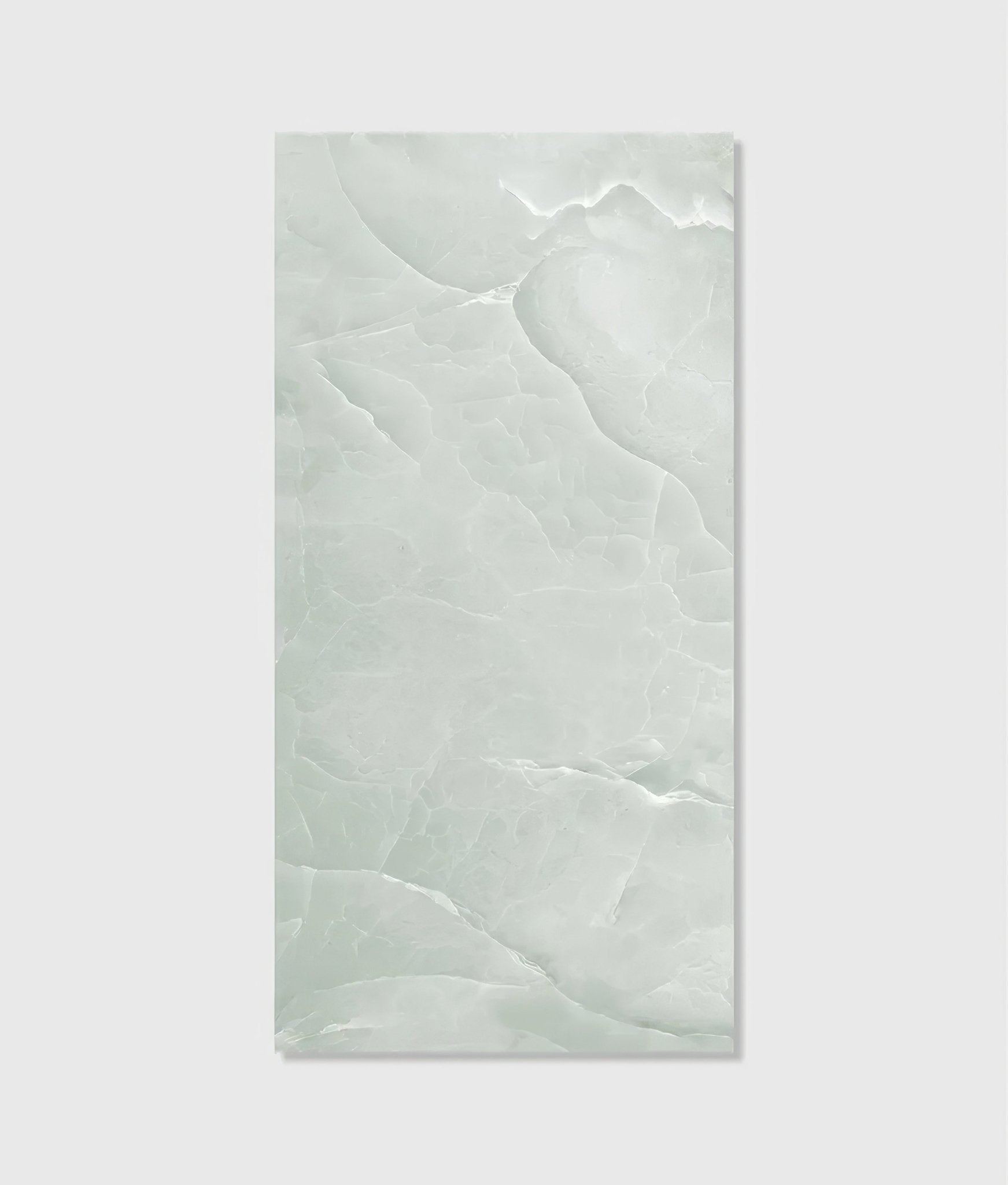 Portare illusion Whisper Onyx Porcelain Polished Lagoon - Hyperion Tiles