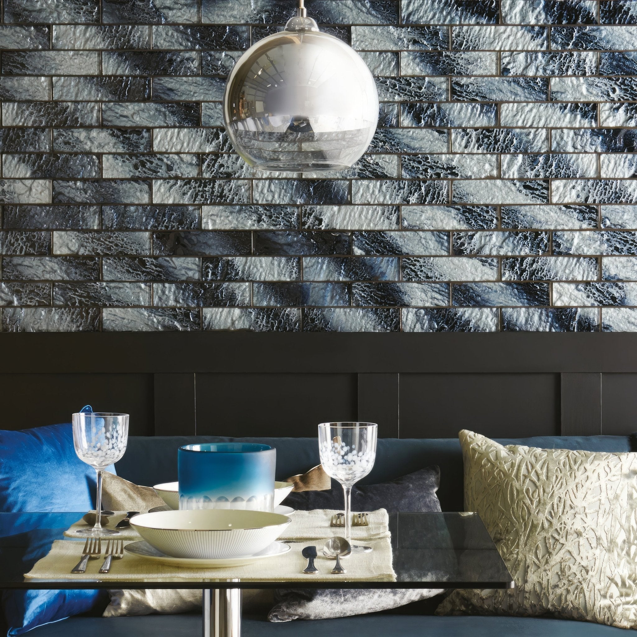 Siva Brickbond Mosaic - Hyperion Tiles