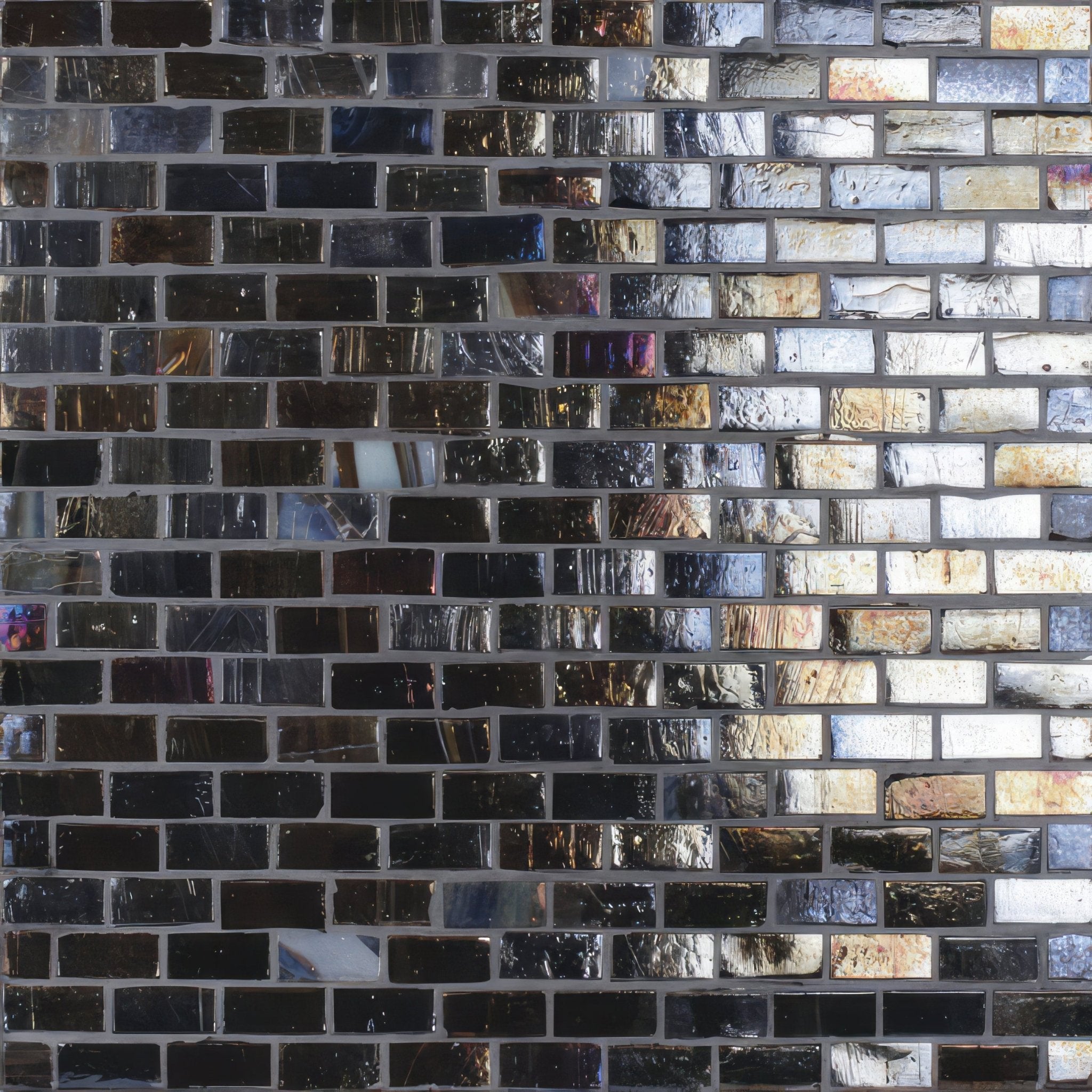 Spa Storm Brick Mosaic - Hyperion Tiles