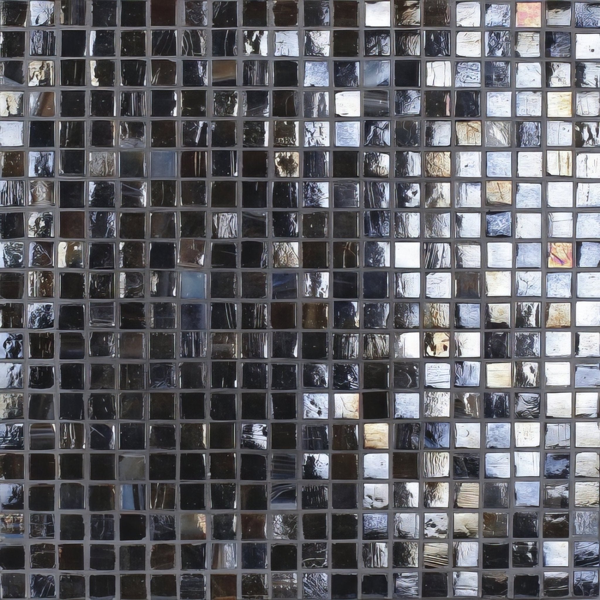 Spa Storm Square Mosaic - Hyperion Tiles