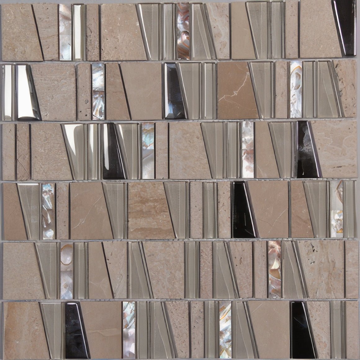 Trip Asi Beige Mosaic - Hyperion Tiles