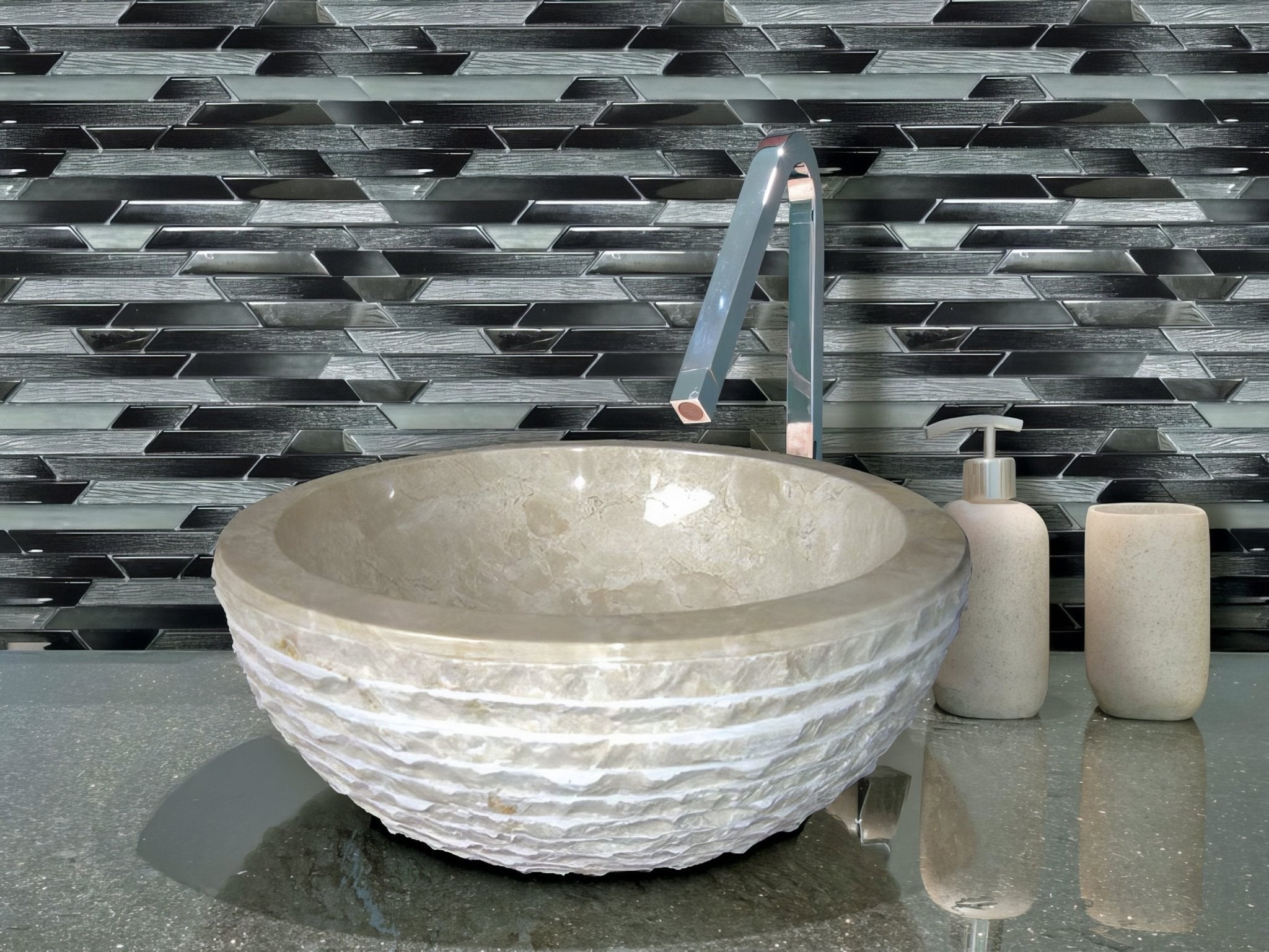 Trip Belart Gris Mosaic - Hyperion Tiles