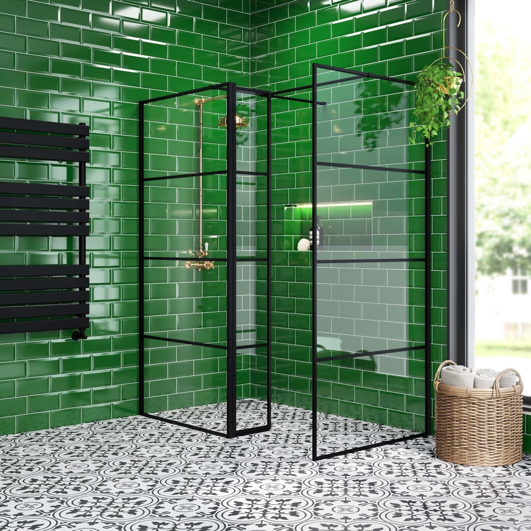 Metro Verde Botella Gloss - Hyperion Tiles